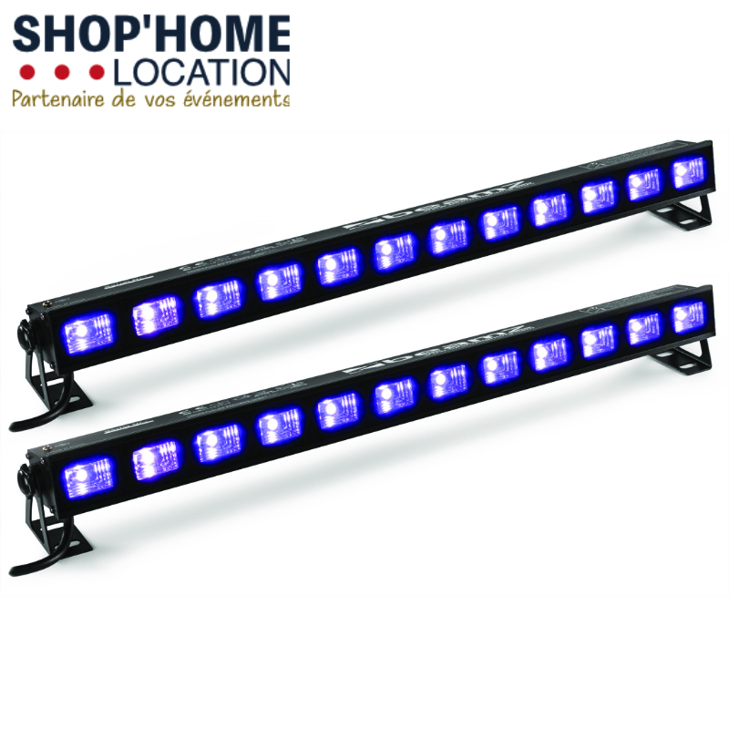 Pack 2 Barres UV 12x3W